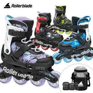 롤러블레이드 아동 인라인스케이트 마이크로블레이드 SL 가방+보호대 유아 어린이 인라인 신발항균건조기