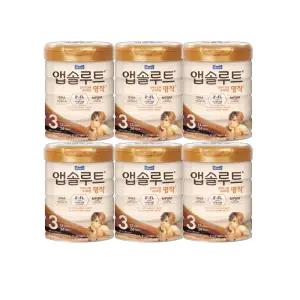 앱솔루트 명작 분유 3단계 800g, 6개