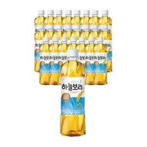 웅진 하늘보리 유/무라벨 랜덤, 500ml, 24개