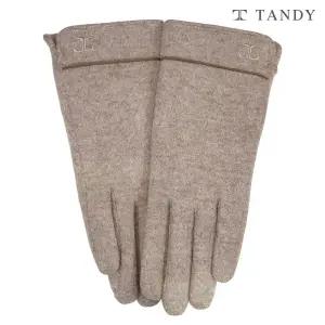 탠디 T로고자수 스마트터치 여성용 모장갑