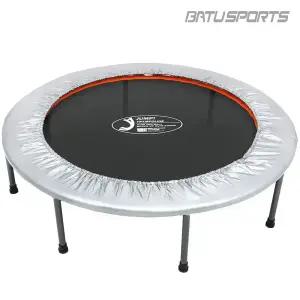 가정용 접이식 원형 트램폴린 블랙 55인치(140cm) 대형 점핑 유아 어린이 방방이 성인 다이어트