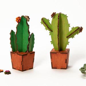 선인장 만들기 / 나무꾸미기 만들기재료 반려식물