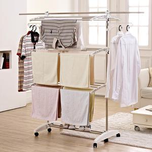 로이빈 올스텐 라운드6단 이불봉 이동접이식 건조대 /행거/옷걸이/빨래건조대/빨래다이