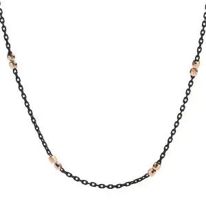 [도로시] 14k 시크블랙 핑키볼 체인 목걸이(2type)_B타입(70cm)