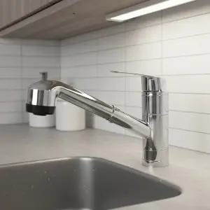 수도꼭지 주방 원홀 싱크대 씽크대 수전 S1-1800C