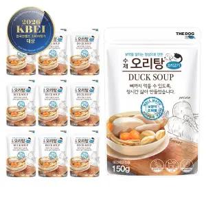 더독 강아지 건강 보양식 오리탕 150g 1BOX (10EA)