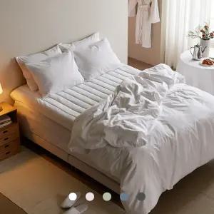바운티풀 호텔침구 솔리드 초광폭 60수 순면 이불커버 12컬러 SS/Q/K
