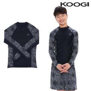 KY-L827 쿠기 남 주니어 수영복 래쉬가드 비치웨어 상의 단품