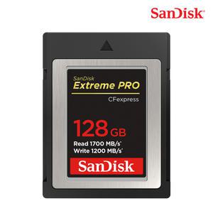 샌디스크 CFexpress Extreme PRO B타입 128GB 128기가 XQD 메모리 카드 ENL
