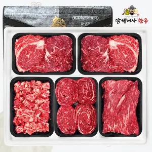 국내산 한우선물세트 등심 불고기 장조림 국거리 1.5kg