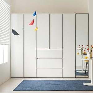 한샘 바이엘 채널 거울옷장세트 데일리서랍형140cm~350cm(높이216cm)화이트16종