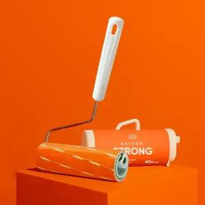 스트롱 사선 돌돌이 롤 테이프 클리너 본체 세트