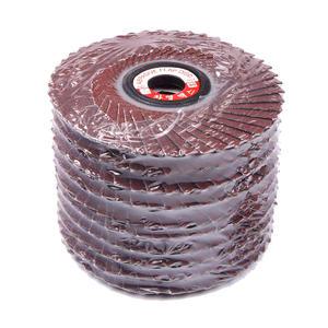 휠페파 4인치 10장 해바라기 날개 페파 디스크 휠 원형 페이퍼 빼빠 사포 녹제거 그라인더 화기 차영 연마 맥스제거