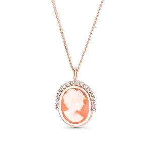 [도로시] 18k 엘레강스 까메오 목걸이(다이아몬드)