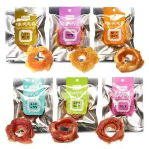 테비 링링츄 13g 6종 애견간식 사사미 육포