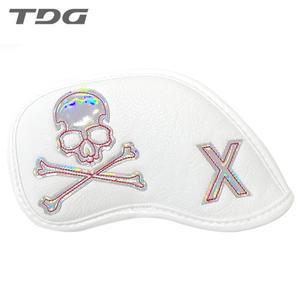 [기타][티디지] Death Skull 데스스컬 화이트닝 골프 헤드 커버 아이언(단품)