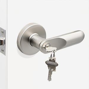 방문손잡이 열쇠형 CTL800 그레이 엔젤금속