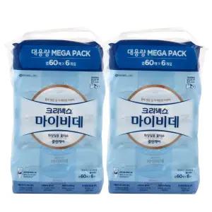 크리넥스 마이비데 물티슈 60매 12팩