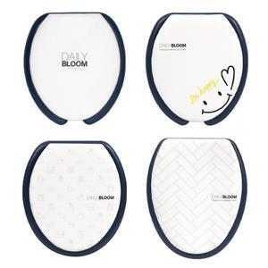 [데일리블룸] 소프트 변기커버 U형 O형 특대형 상부체결형 무독성 저소음 화장실 욕실 모던