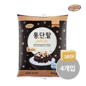 (주)동서 리치스 통단팥 골드 파우치 3kg × 4개 (1박스)