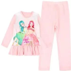 [레노마]시크릿쥬쥬 여아 치치 9부 피치기모 상하세트 PE 0A3EW31719_HDD