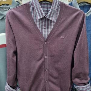 [크로커다일](이중우수  V넥  가디건)CDA-A8-TP9794_CA