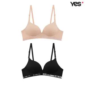 [롯데백화점]예스 BE MINE 노와이어 풀컵 브라 YSWBYA35