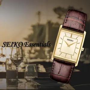 세이코 SEIKO 세르띠에 남자 여자 가죽 손목 패션시계 SWR064