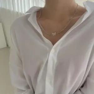 ONM GGD 나비 심플리 큐빅 써지컬스틸 초커 목걸이