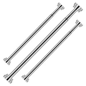 강력 커튼 압축봉 스텐 못없이 무타공 커텐봉 걸이 155-260cm OLV-CS260