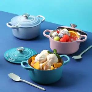 [르크루제][NEW넥타르/정가27만원]시그니처 원형 냄비 14cm (색상선택)