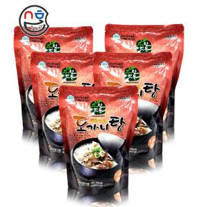 선봉식품 도가니탕 600g x 5봉 실온 간편식품 도가니수육 스지 국밥 식당 국 보양