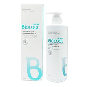바이오쿨 스포츠젤 펌프형 대용량 500ml 운동전후 마사지젤