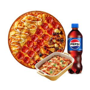 [피자에땅] 신세개R+치즈스파게티+콜라500ml