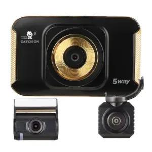 뉴 캐치온 5way 3채널 블랙박스 동글이+128GB