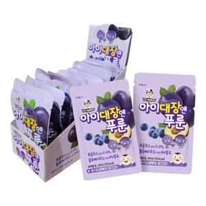 아이대장앤 푸룬 80ml 12포 아기 어린이 푸룬 푸른 주스