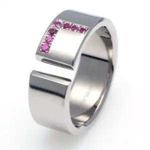 T-353 티타늄 반지 이니셜무료 무료배송 맞춤제작 평생AS