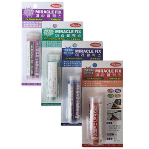 초강력 접착제 보수제 금속용 수중용 목재용 다목적 공업용 본드 점토 미라클 픽스 틈새 깨짐 부러짐 고정