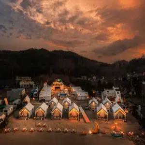 [충남 펜션] 태안 학암포별빛바다글램핑 (태안,안면도)