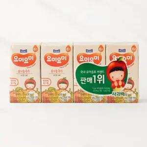 매일 맘마밀 요미요미 사과,배 125ml*4