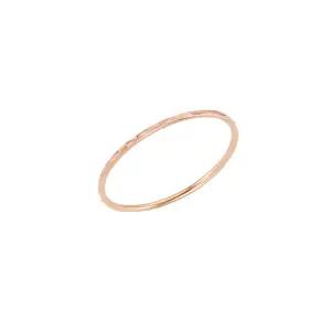 [로이드]1층 동아수성 도형 실반지 컷팅링 14k 미스링 LRS18057G