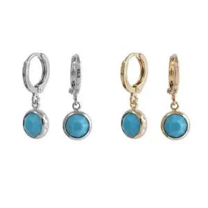 [셀러허브]여자 크리스탈 6mm 2Type 드롭 링 귀걸이 (S12723618)