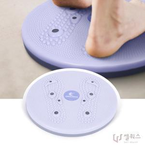 발지압 회전운동 원판 상하체 허리돌리기 기구 패드