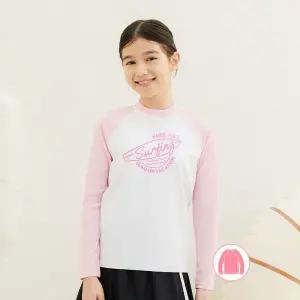 [베이직엘르] 여아동 나그랑 래쉬가드 핑크 BEG X604P_P362137622