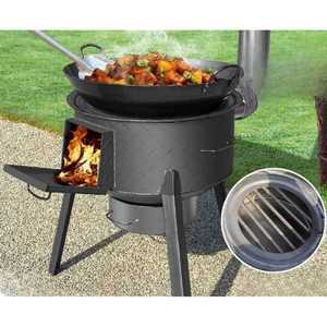 드럼통 화덕 옛날 그릴 숯불 구이 부뚜막 바베큐 불멍