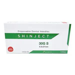신흥 덴탈니들 치과용주사침 멸균 일회용 30G S 0.3X21mm 100개입