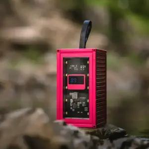 바나나랜드 컨테이너 고속충전 대용량 보조배터리 50000mah 아이폰 갤럭시 핸드폰 멀티 충전기 감성 캠핑 차박 글램핑 여행 낚시 장비 준비물 필수품 밧데리 C타입 선물 휴대용