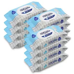 [너만아는잡화점]비데 화장실용 물티슈 60매 x 10개