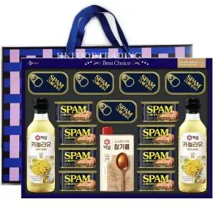 씨제이 스팸 레드라벨2호 선물세트