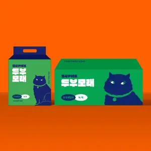 네네린도 집사픽 무색소 대용량 고양이 두부모래 초극세입자 녹차향 15kg